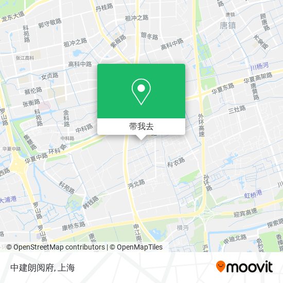 中建朗阅府地图
