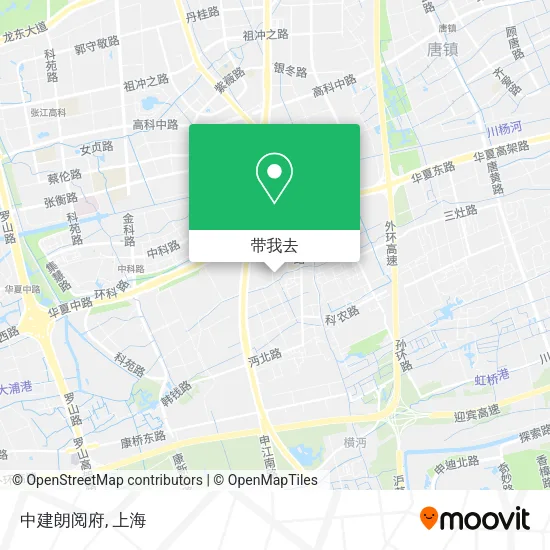中建朗阅府地图