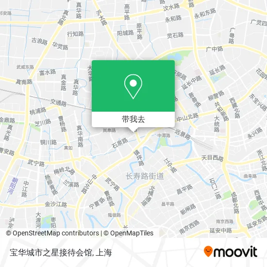 宝华城市之星接待会馆地图