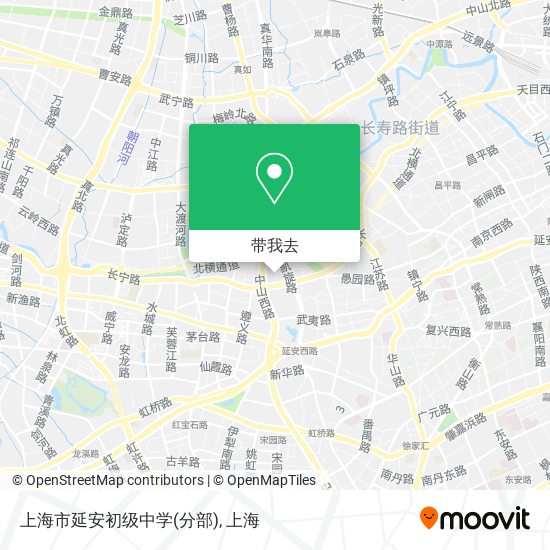 上海市延安初级中学(分部)地图