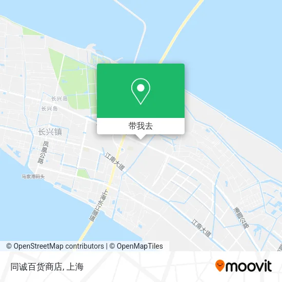 同诚百货商店地图