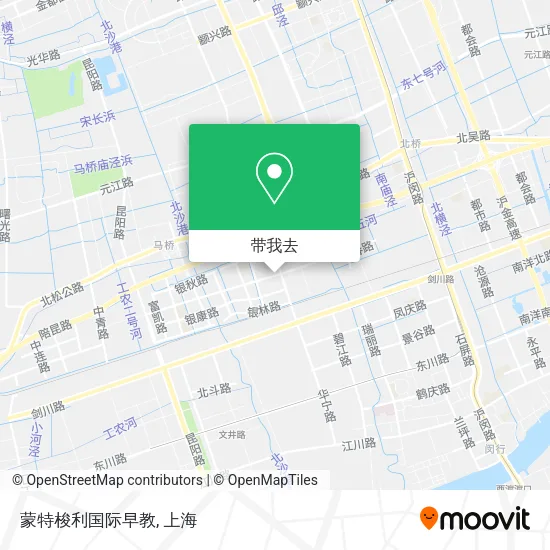 蒙特梭利国际早教地图