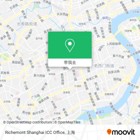 Richemont Shanghai ICC Office地图