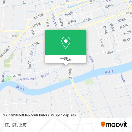 江川路地图
