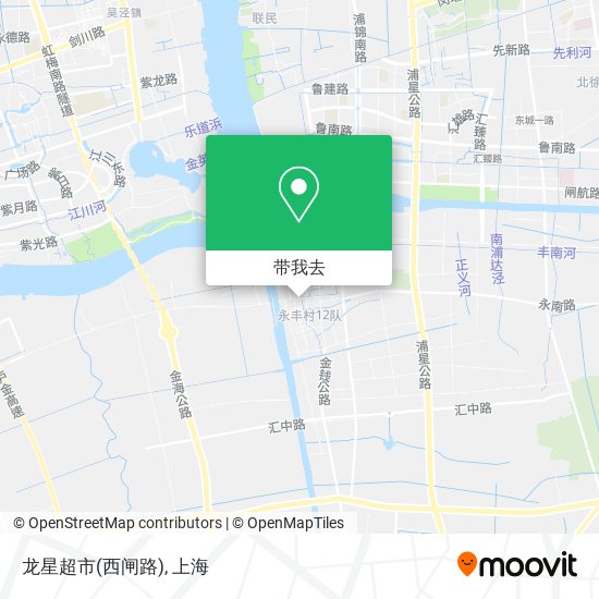 龙星超市(西闸路)地图