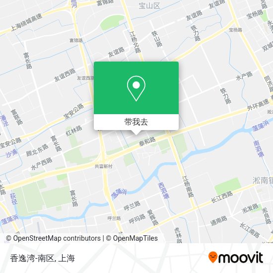 香逸湾-南区地图