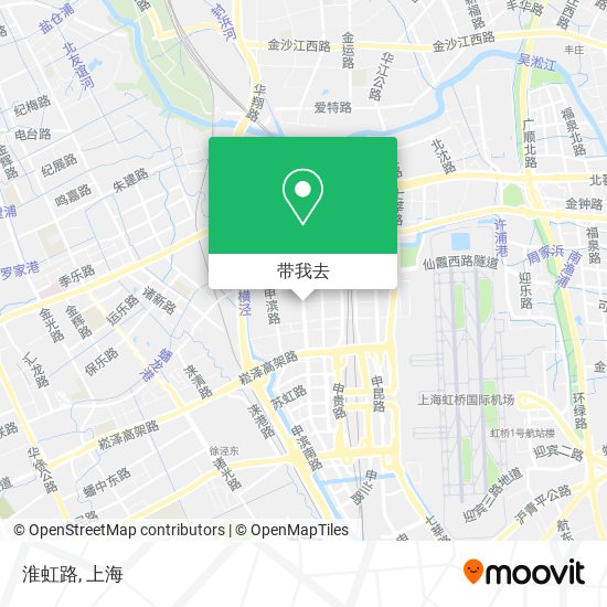 淮虹路地图