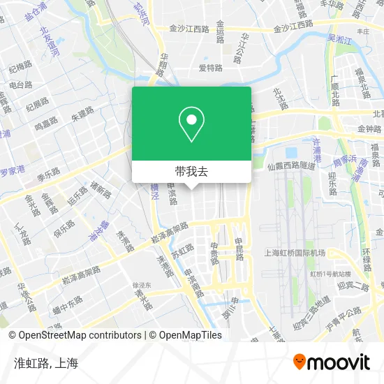 淮虹路地图