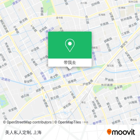 美人私人定制地图