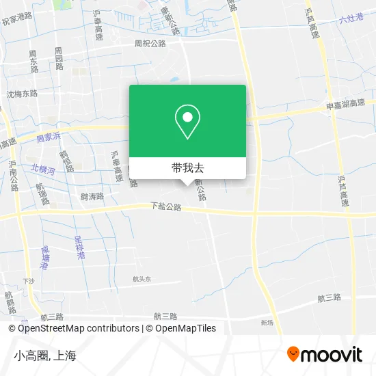 小高圈地图