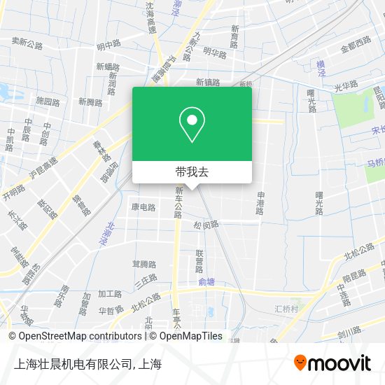 上海壮晨机电有限公司地图