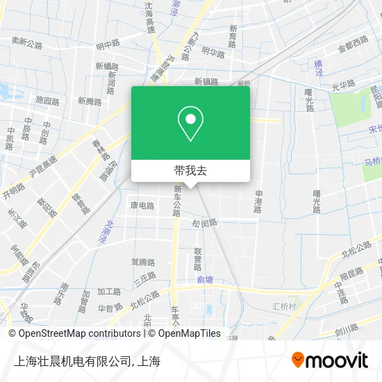上海壮晨机电有限公司地图