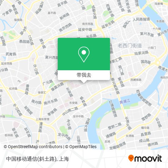 中国移动通信(斜土路)地图
