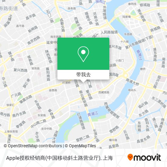 Apple授权经销商(中国移动斜土路营业厅)地图