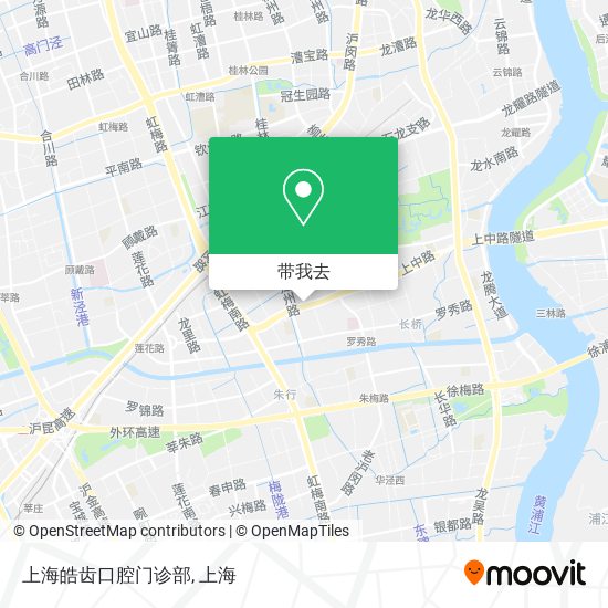 上海皓齿口腔门诊部地图