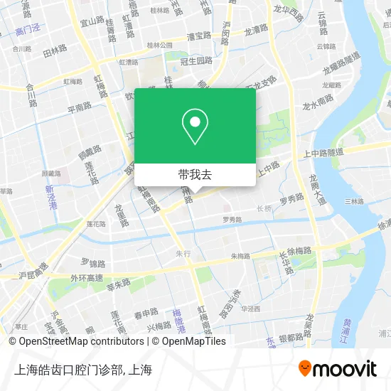上海皓齿口腔门诊部地图
