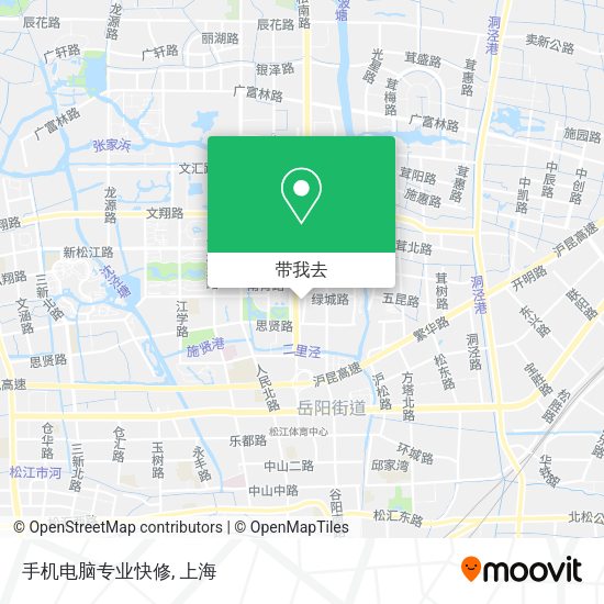 手机电脑专业快修地图