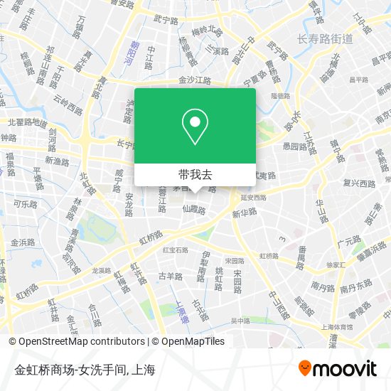 金虹桥商场-女洗手间地图