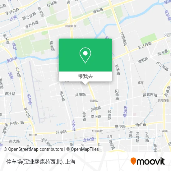 停车场(宝业馨康苑西北)地图
