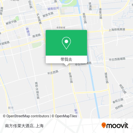 南方传菜大酒店地图