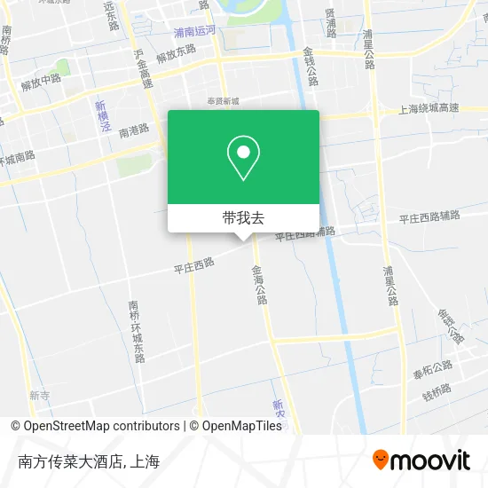 南方传菜大酒店地图
