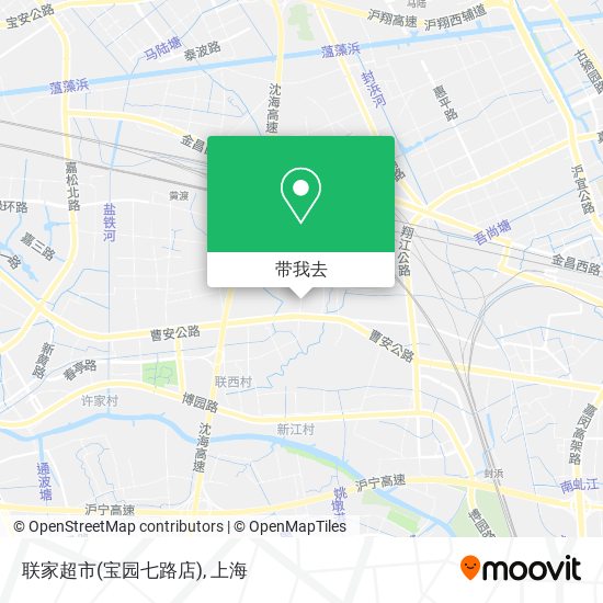 联家超市(宝园七路店)地图