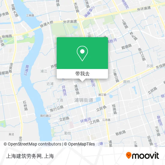 上海建筑劳务网地图