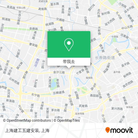 上海建工五建安装地图