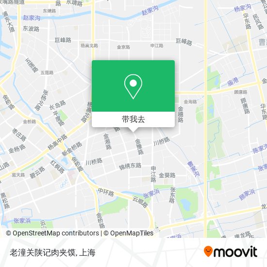 老潼关陕记肉夹馍地图