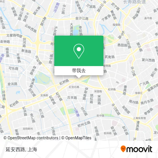 延安西路地图