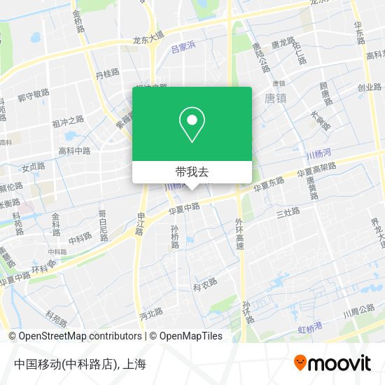 中国移动(中科路店)地图