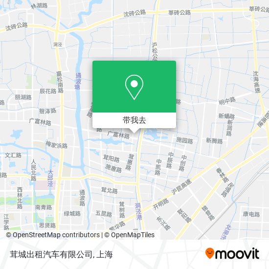 茸城出租汽车有限公司地图