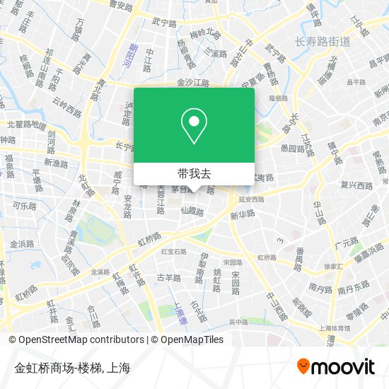 金虹桥商场-楼梯地图