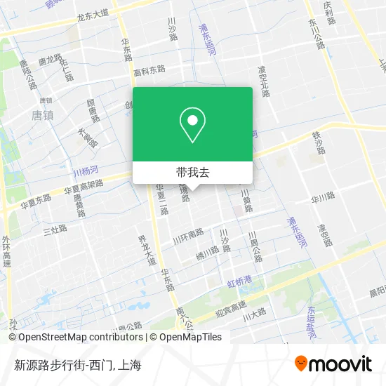 新源路步行街-西门地图