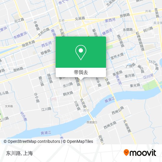 东川路地图