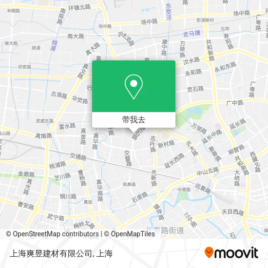 上海爽昱建材有限公司地图