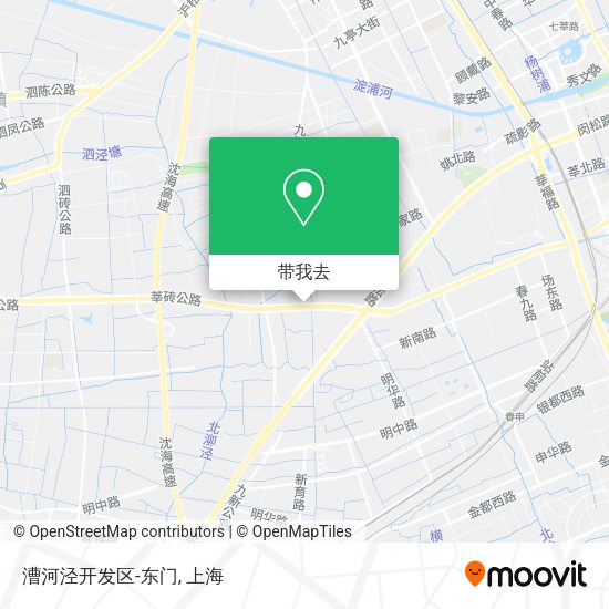 漕河泾开发区-东门地图