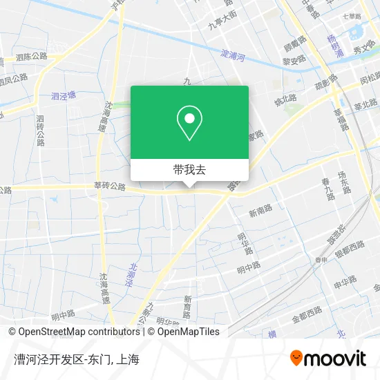 漕河泾开发区-东门地图