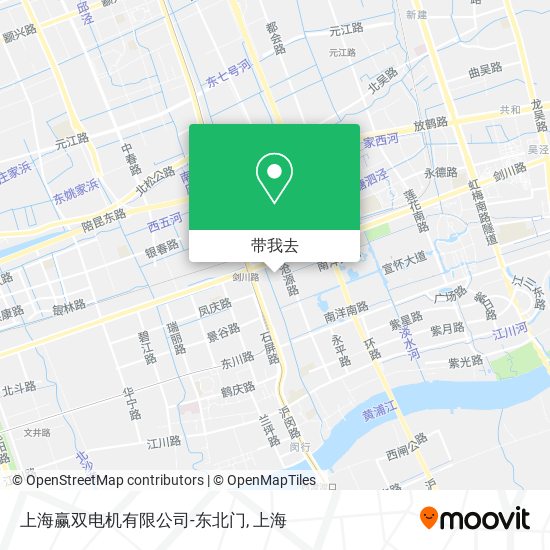 上海赢双电机有限公司-东北门地图