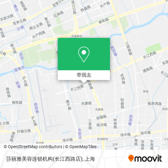 莎丽雅美容连锁机构(长江西路店)地图
