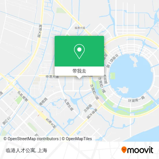 临港人才公寓地图