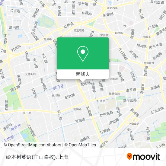 绘本树英语(宜山路校)地图