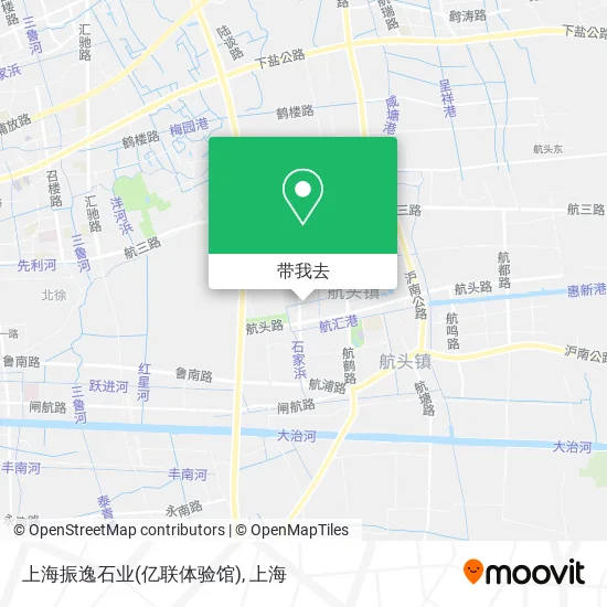 上海振逸石业(亿联体验馆)地图