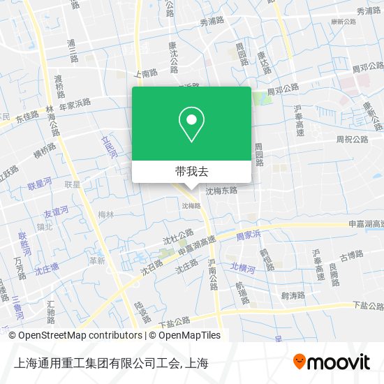 上海通用重工集团有限公司工会地图