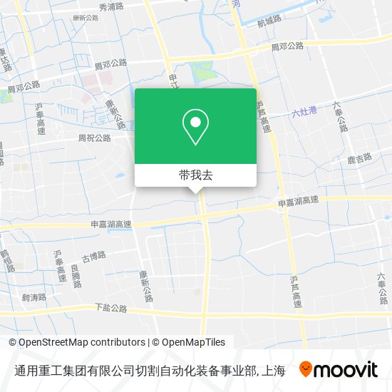 通用重工集团有限公司切割自动化装备事业部地图
