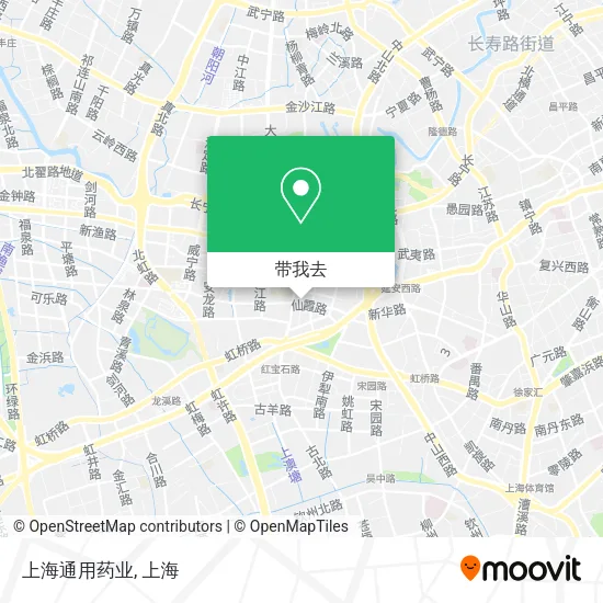 上海通用药业地图