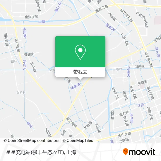 星星充电站(强丰生态农庄)地图
