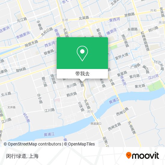 闵行绿道地图