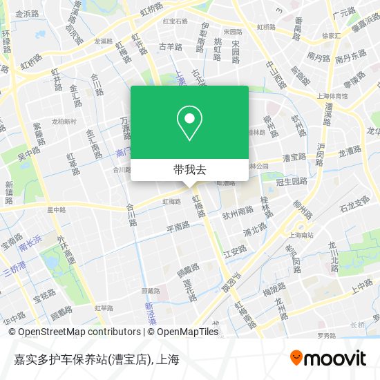嘉实多护车保养站(漕宝店)地图