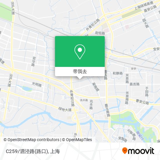 C259/泗泾路(路口)地图